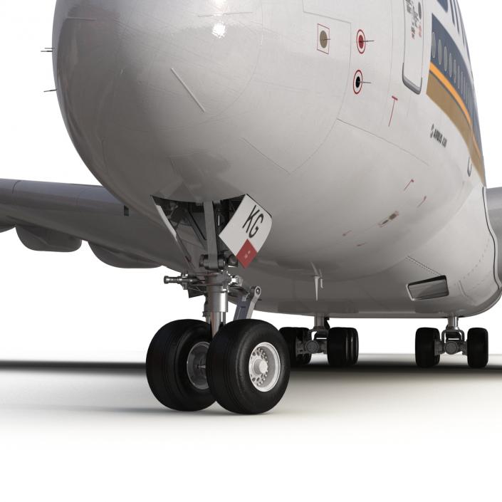 Airbus A380-800 Singapore Airlines 3D model