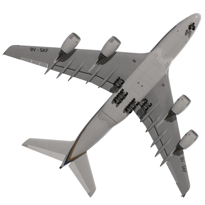 Airbus A380-800 Singapore Airlines 3D model