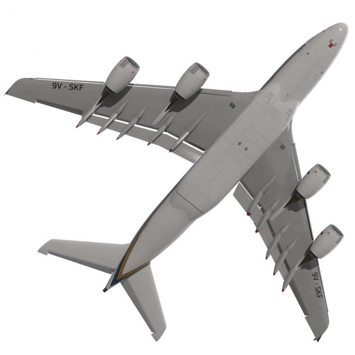 Airbus A380-800 Singapore Airlines 3D model