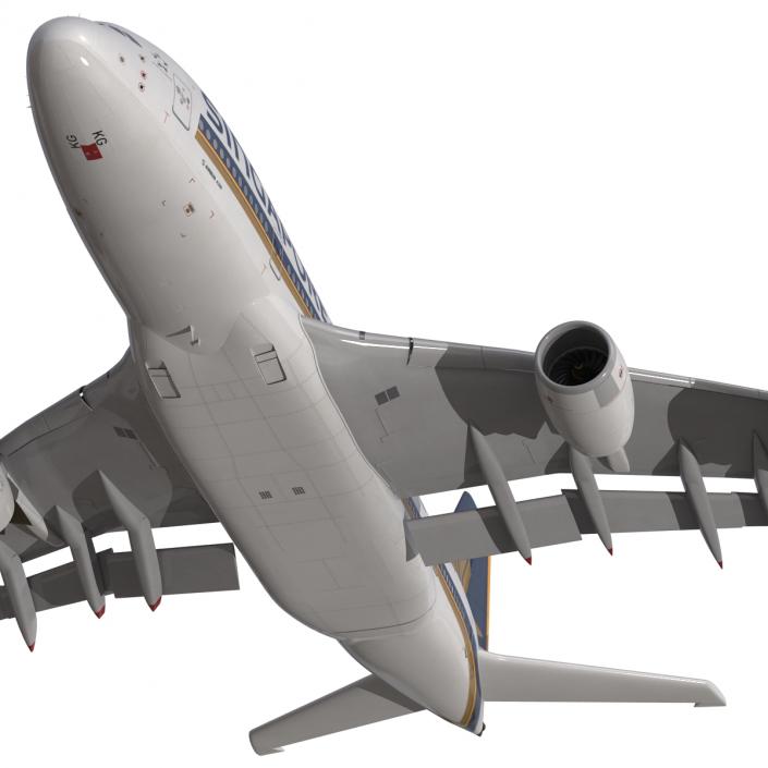 Airbus A380-800 Singapore Airlines 3D model