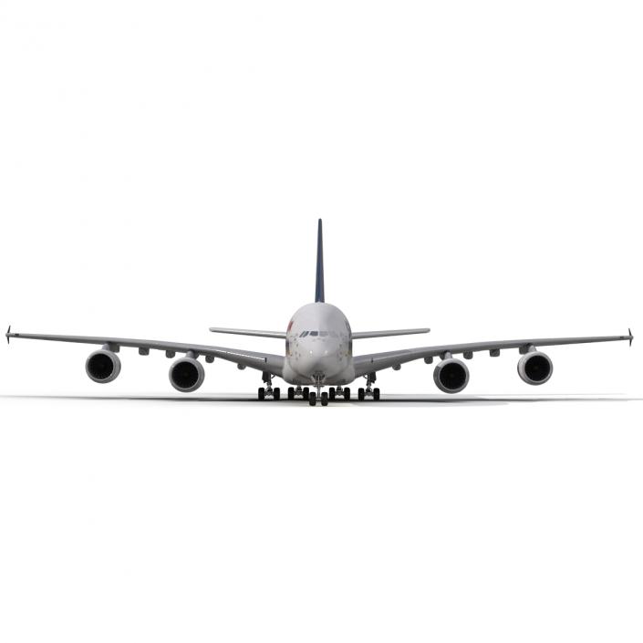 Airbus A380-800 Singapore Airlines 3D model