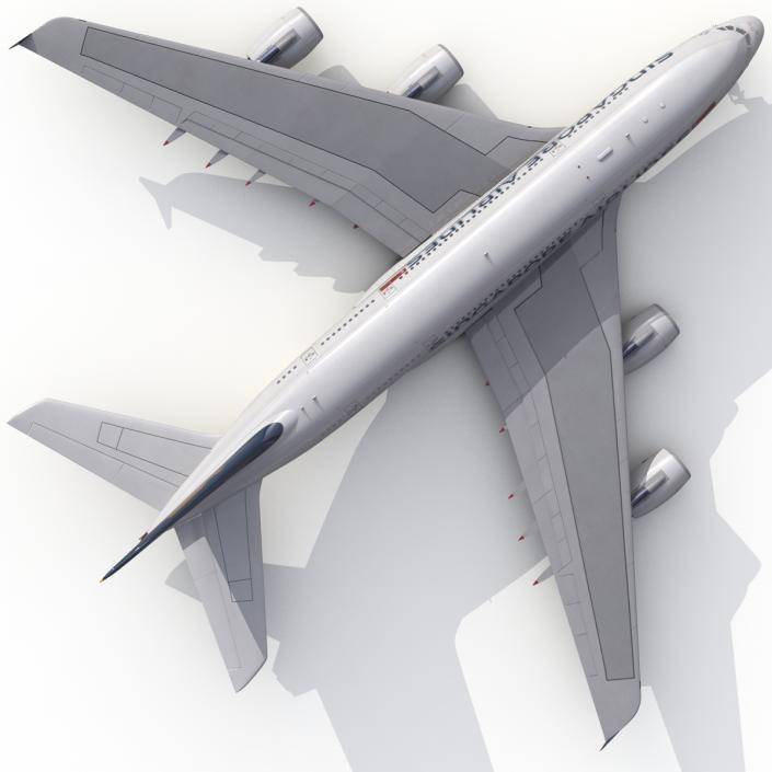 Airbus A380-800 Singapore Airlines 3D model