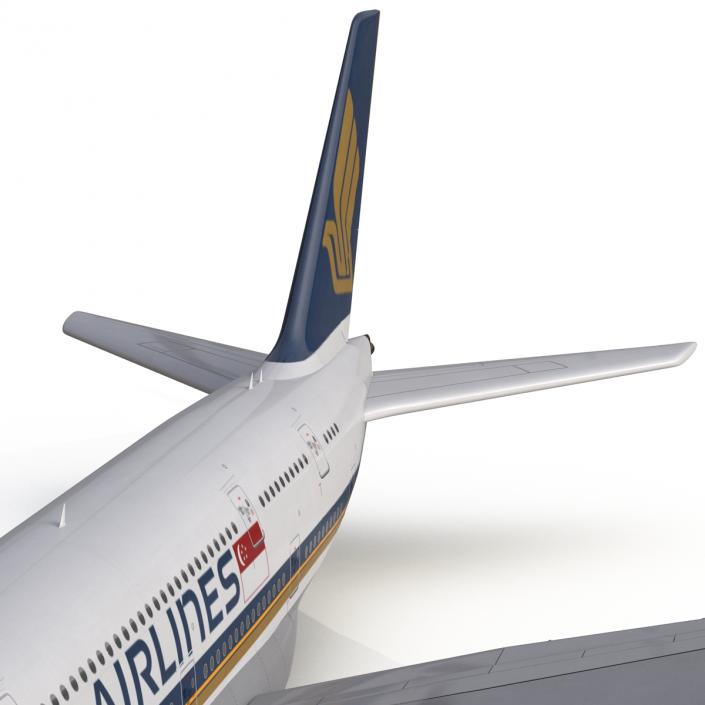 Airbus A380-800 Singapore Airlines 3D model