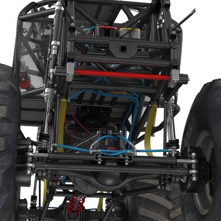 3D model Monster Truck Bigfoot 2 Rigged