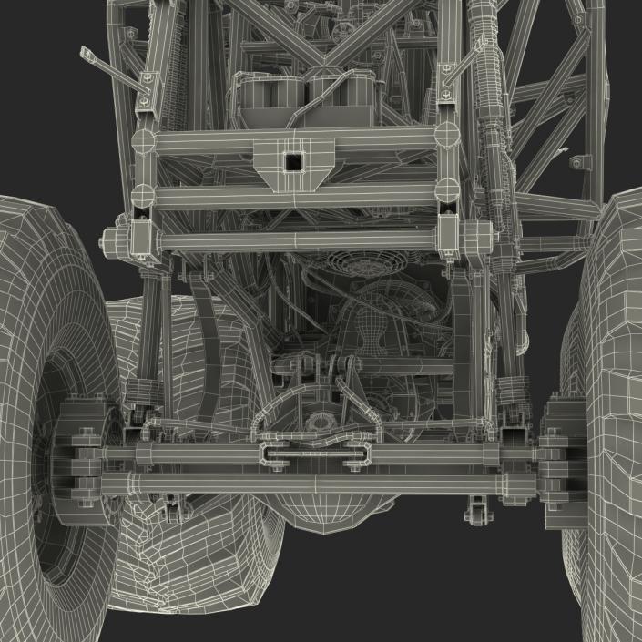 3D model Monster Truck Bigfoot 2 Rigged