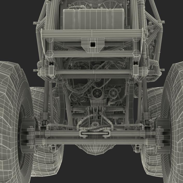 3D model Monster Truck Bigfoot 2 Rigged