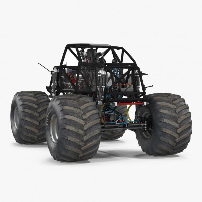 3D Monster Truck Bigfoot 2 model