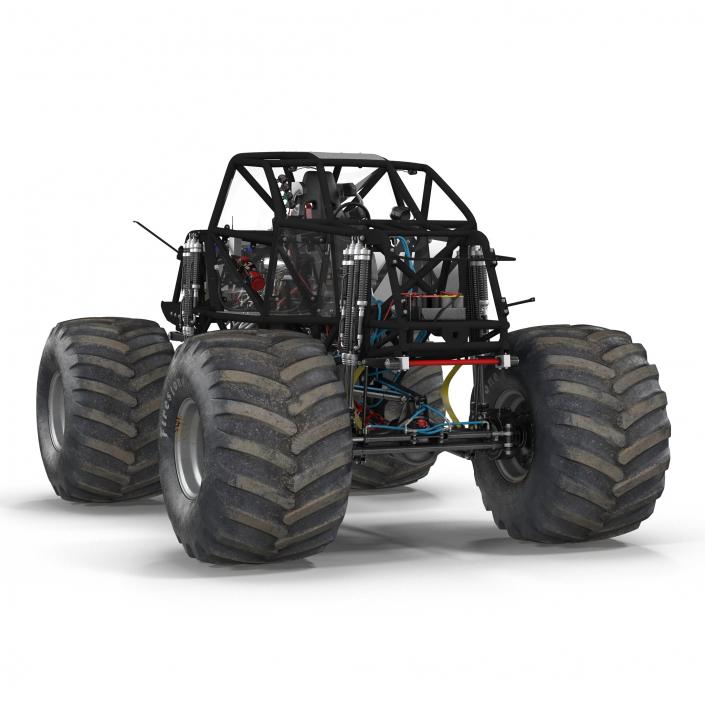 3D Monster Truck Bigfoot 2 model