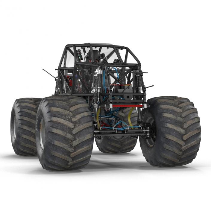 3D Monster Truck Bigfoot 2 model