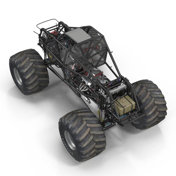 3D Monster Truck Bigfoot 2 model