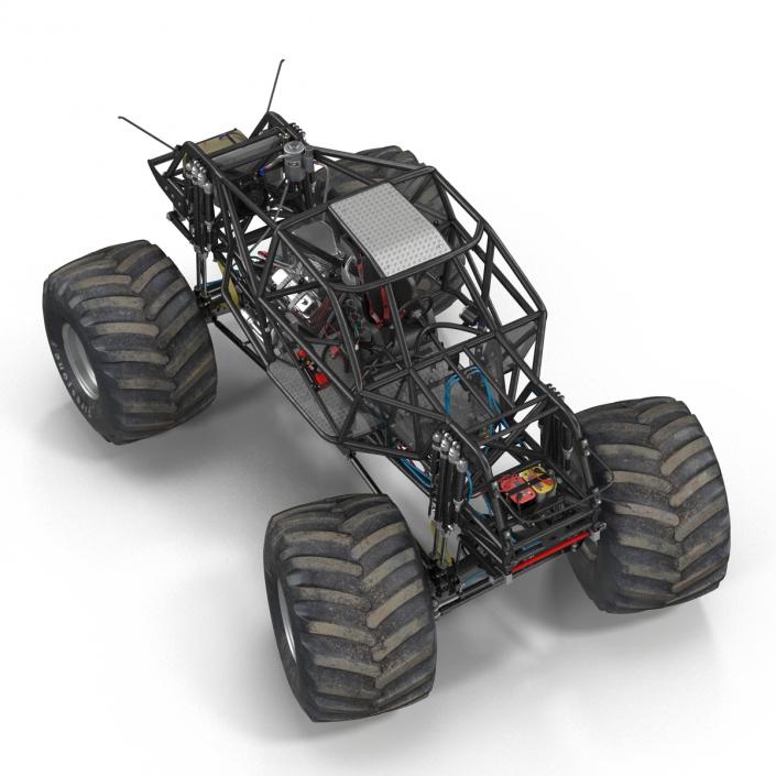 3D Monster Truck Bigfoot 2 model