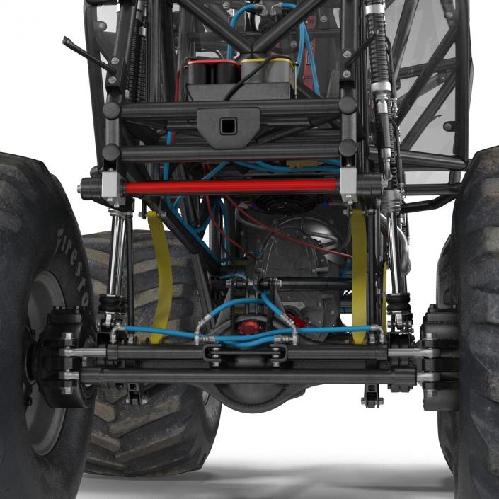 3D Monster Truck Bigfoot 2 model