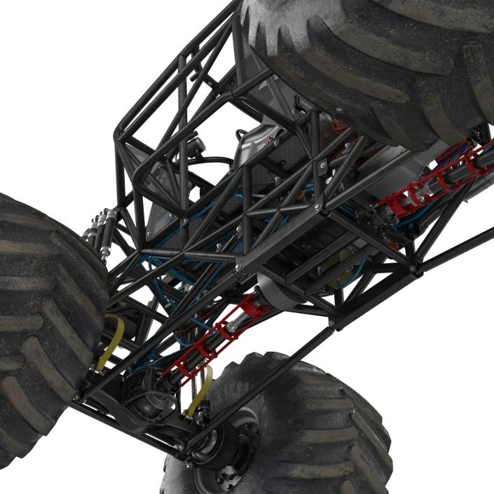 3D Monster Truck Bigfoot 2 model