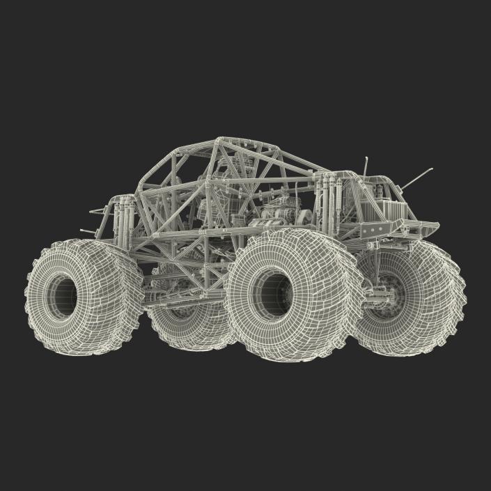 3D Monster Truck Bigfoot 2 model