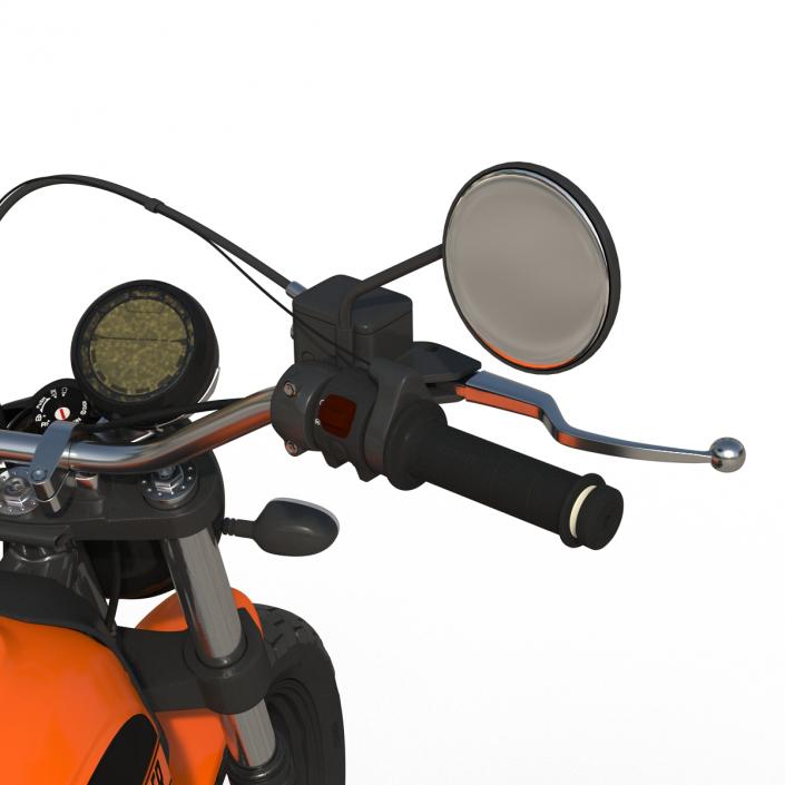 3D model Ducati Scrambler Sixty2 Rigged