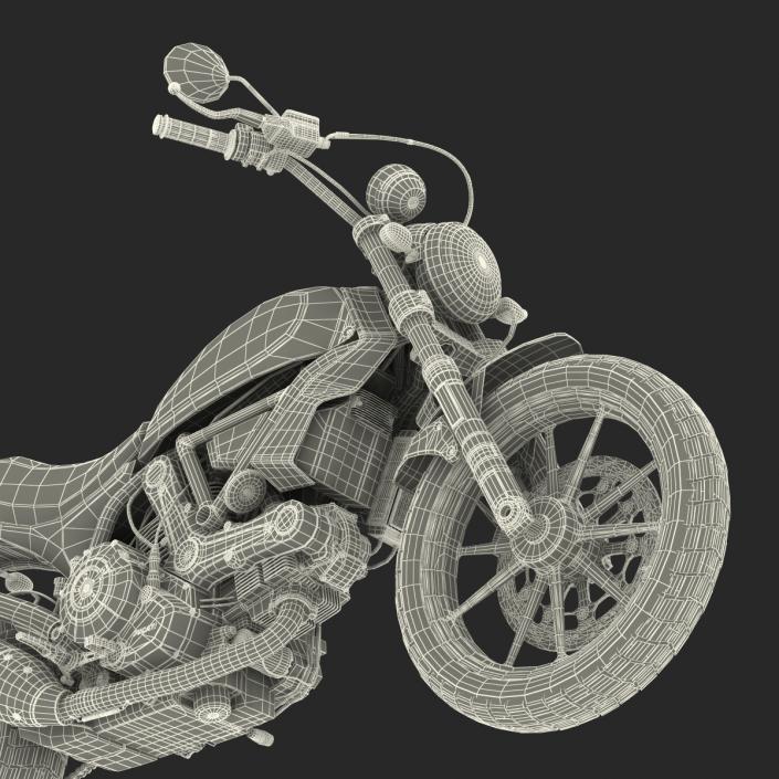 3D model Ducati Scrambler Sixty2 Rigged