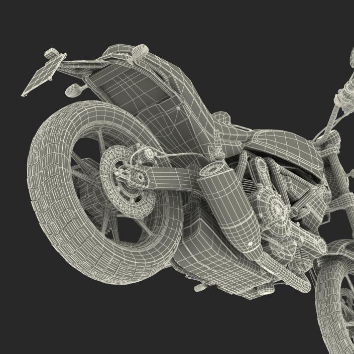 3D model Ducati Scrambler Sixty2 Rigged