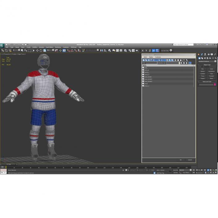 3D Hockey Equipment Generic 4