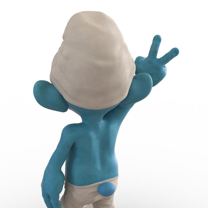 Smurf Rigged 3D