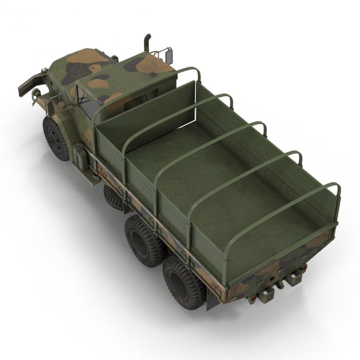 US Military Cargo Truck m35a2 Camo 3D model