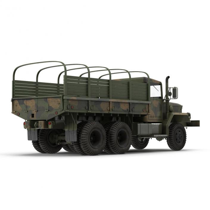 US Military Cargo Truck m35a2 Camo 3D model