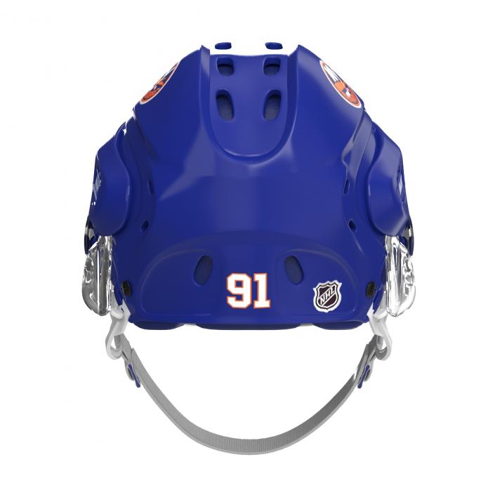 3D Hockey Helmet Islanders model