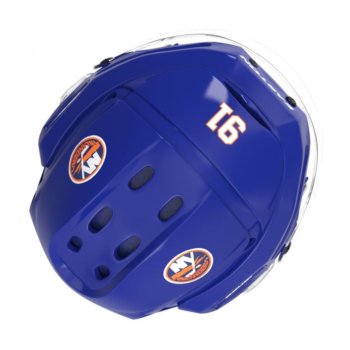 3D Hockey Helmet Islanders model