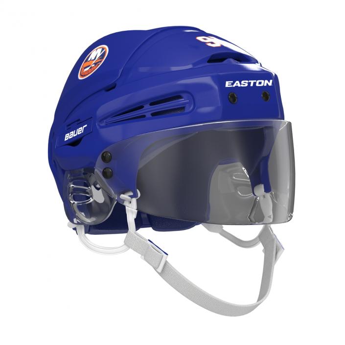 3D Hockey Helmet Islanders model