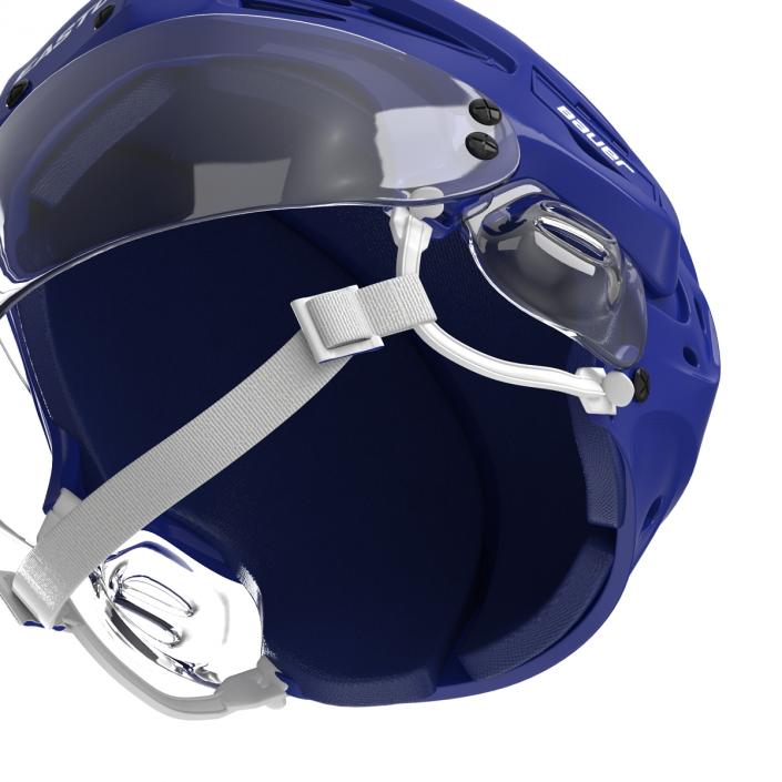 3D Hockey Helmet Islanders model