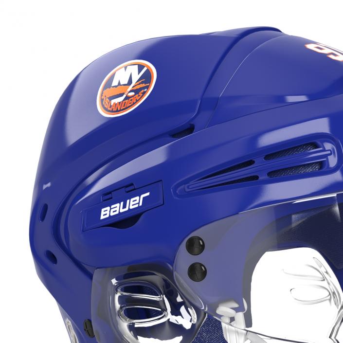 3D Hockey Helmet Islanders model