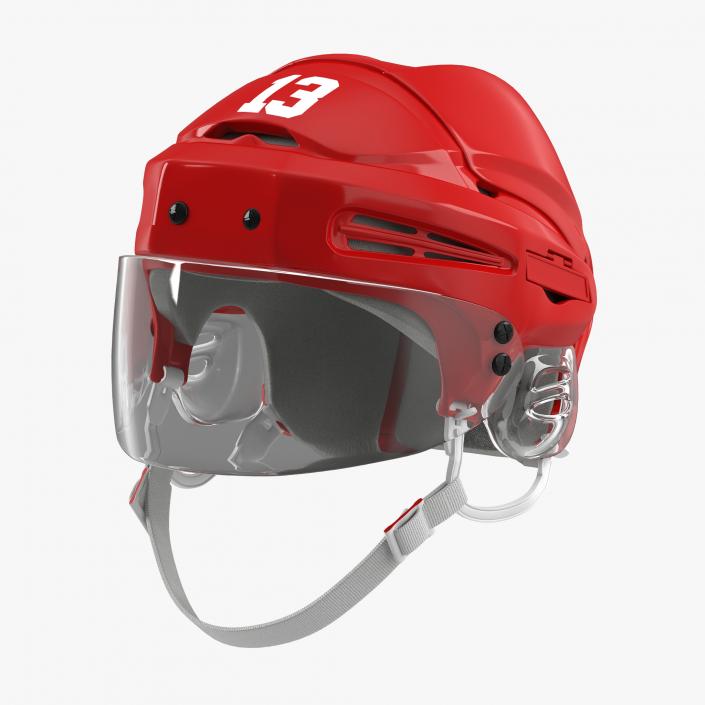 3D Hockey Helmet Generic 2 model