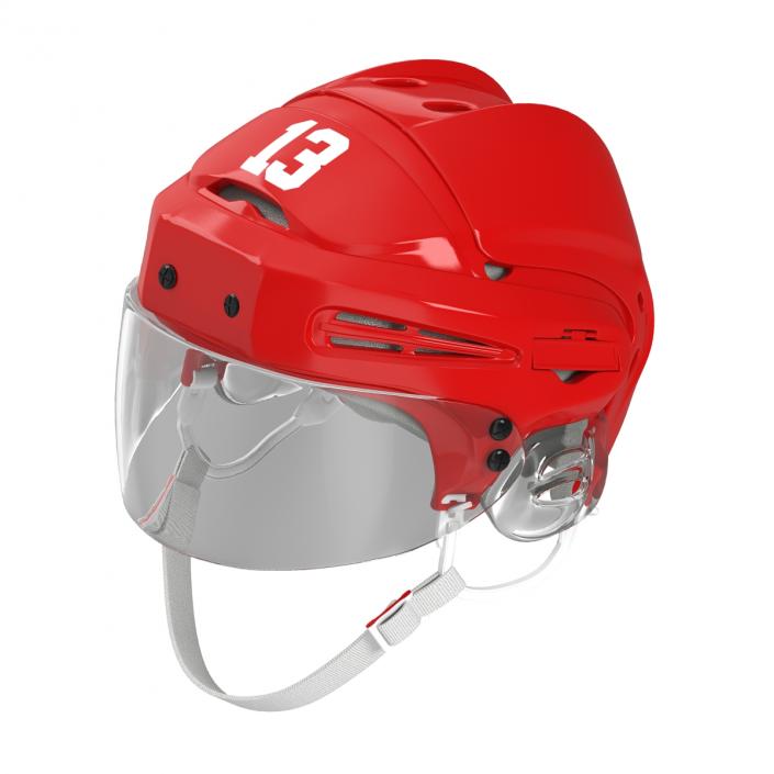 3D Hockey Helmet Generic 2 model