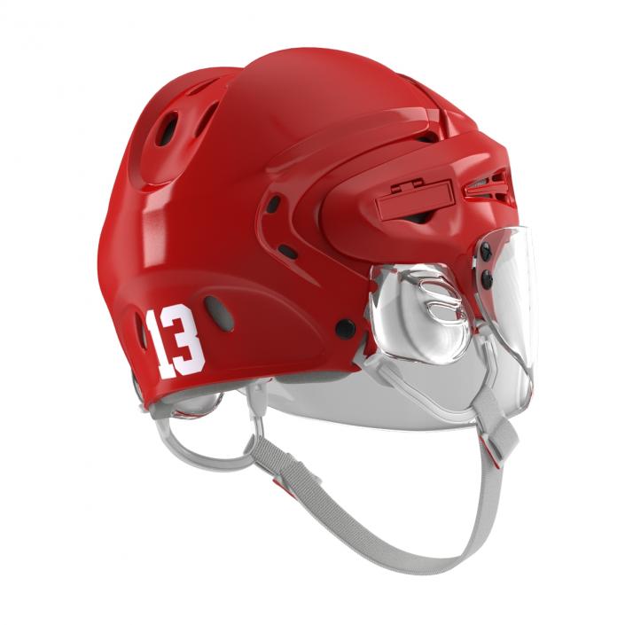 3D Hockey Helmet Generic 2 model