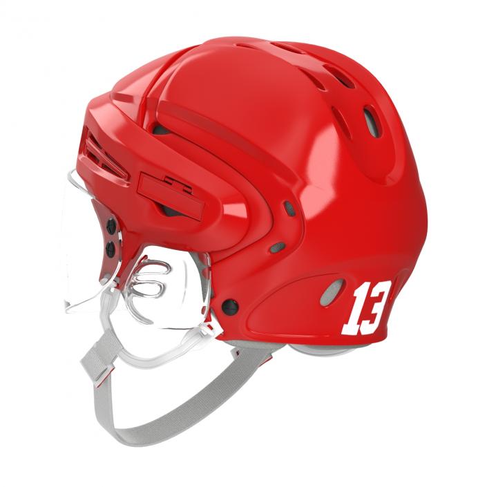 3D Hockey Helmet Generic 2 model