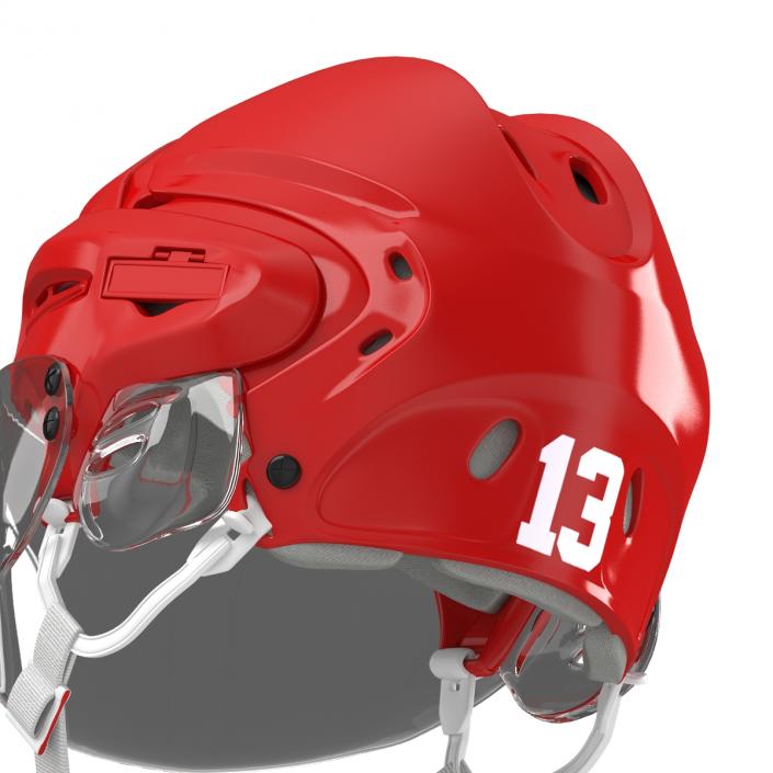 3D Hockey Helmet Generic 2 model