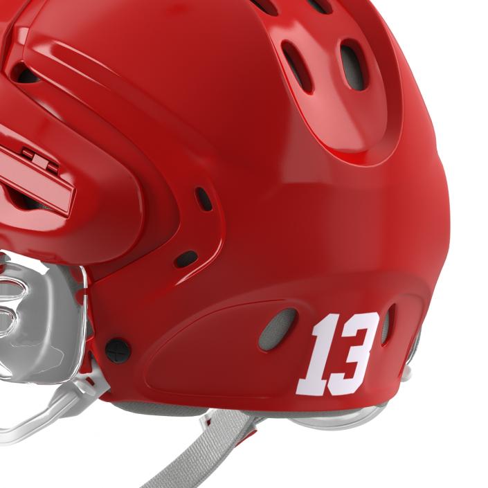 3D Hockey Helmet Generic 2 model