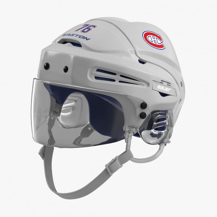 Hockey Helmet Montreal Canadiens 3D