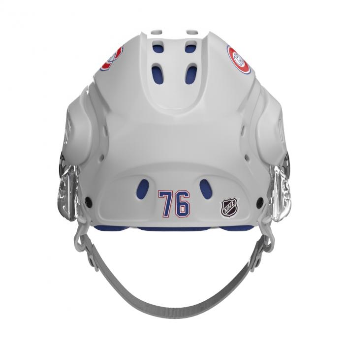 Hockey Helmet Montreal Canadiens 3D