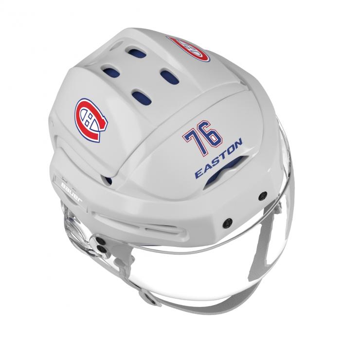 Hockey Helmet Montreal Canadiens 3D