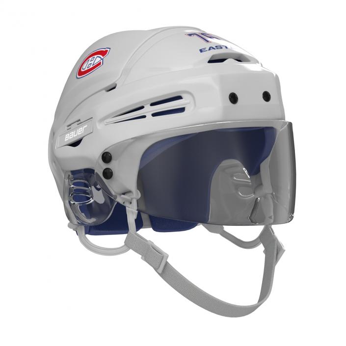 Hockey Helmet Montreal Canadiens 3D