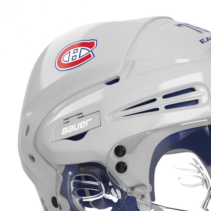 Hockey Helmet Montreal Canadiens 3D