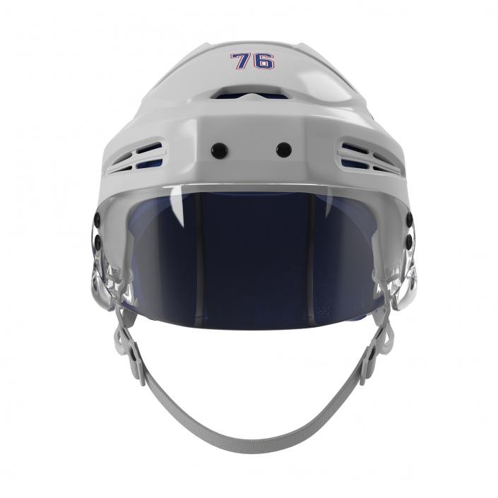 3D Hockey Helmet Generic 4 model