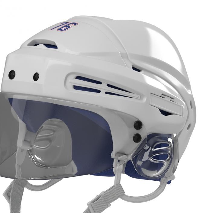 3D Hockey Helmet Generic 4 model