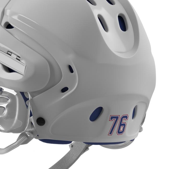 3D Hockey Helmet Generic 4 model