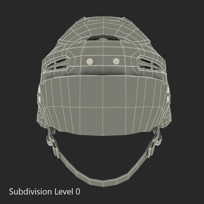 3D Hockey Helmet Generic 4 model