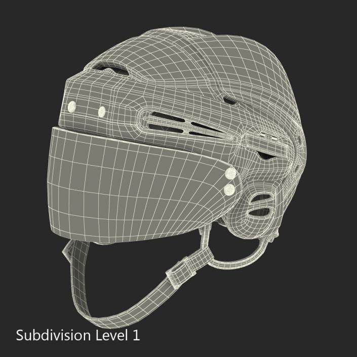 3D Hockey Helmet Generic 5 model