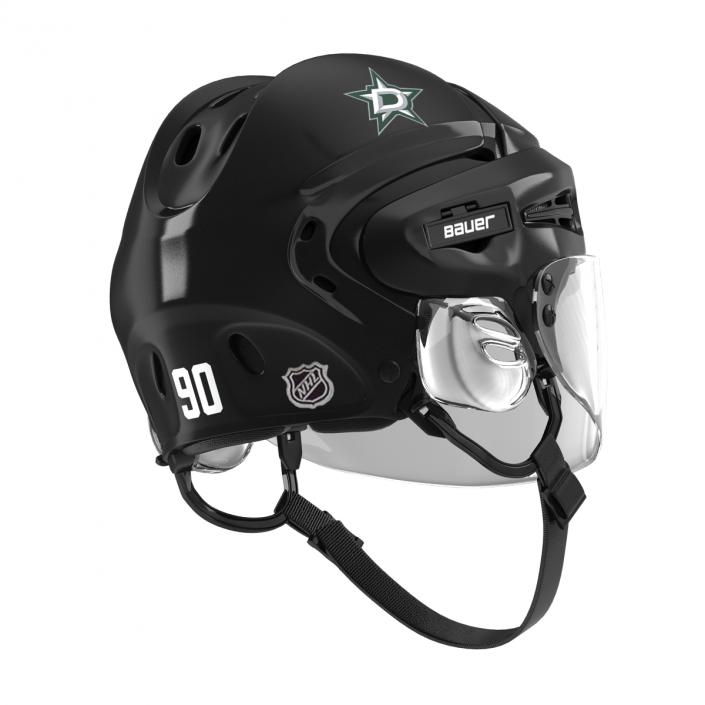 3D Hockey Helmet Dallas Stars