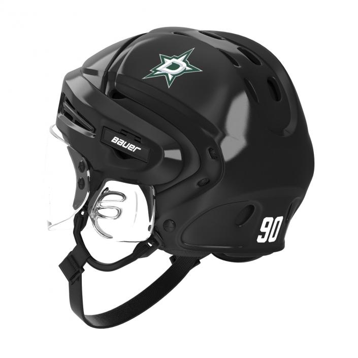 3D Hockey Helmet Dallas Stars