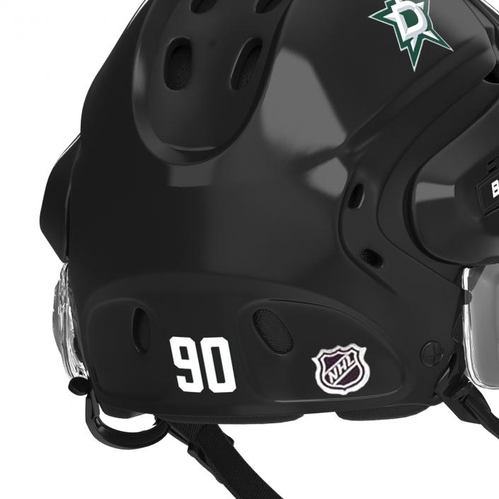 3D Hockey Helmet Dallas Stars