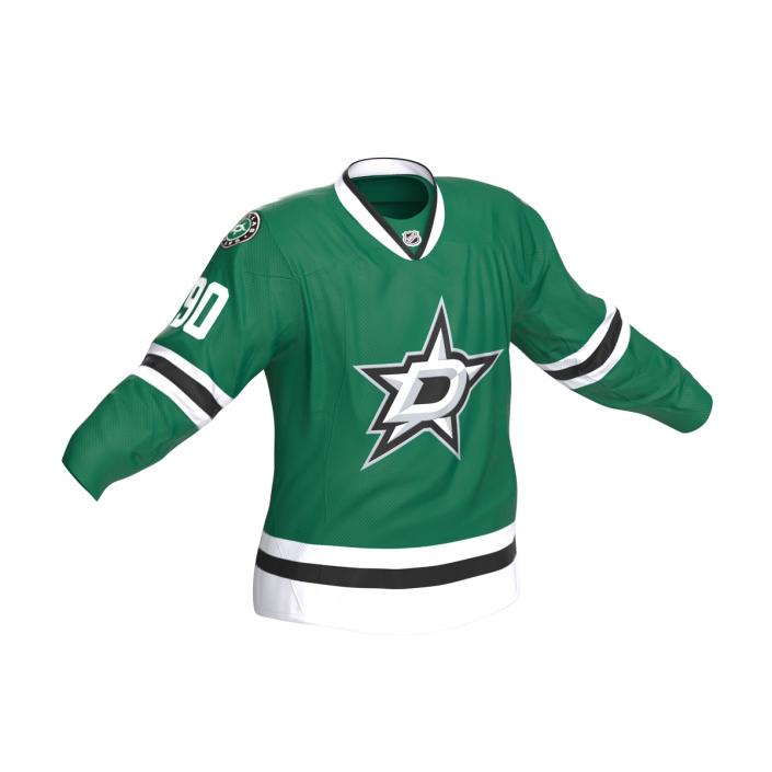 3D Hockey Jersey Dallas Stars